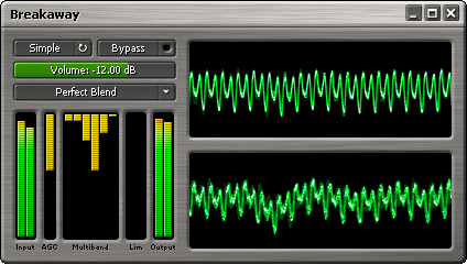 breakaway optimize audio